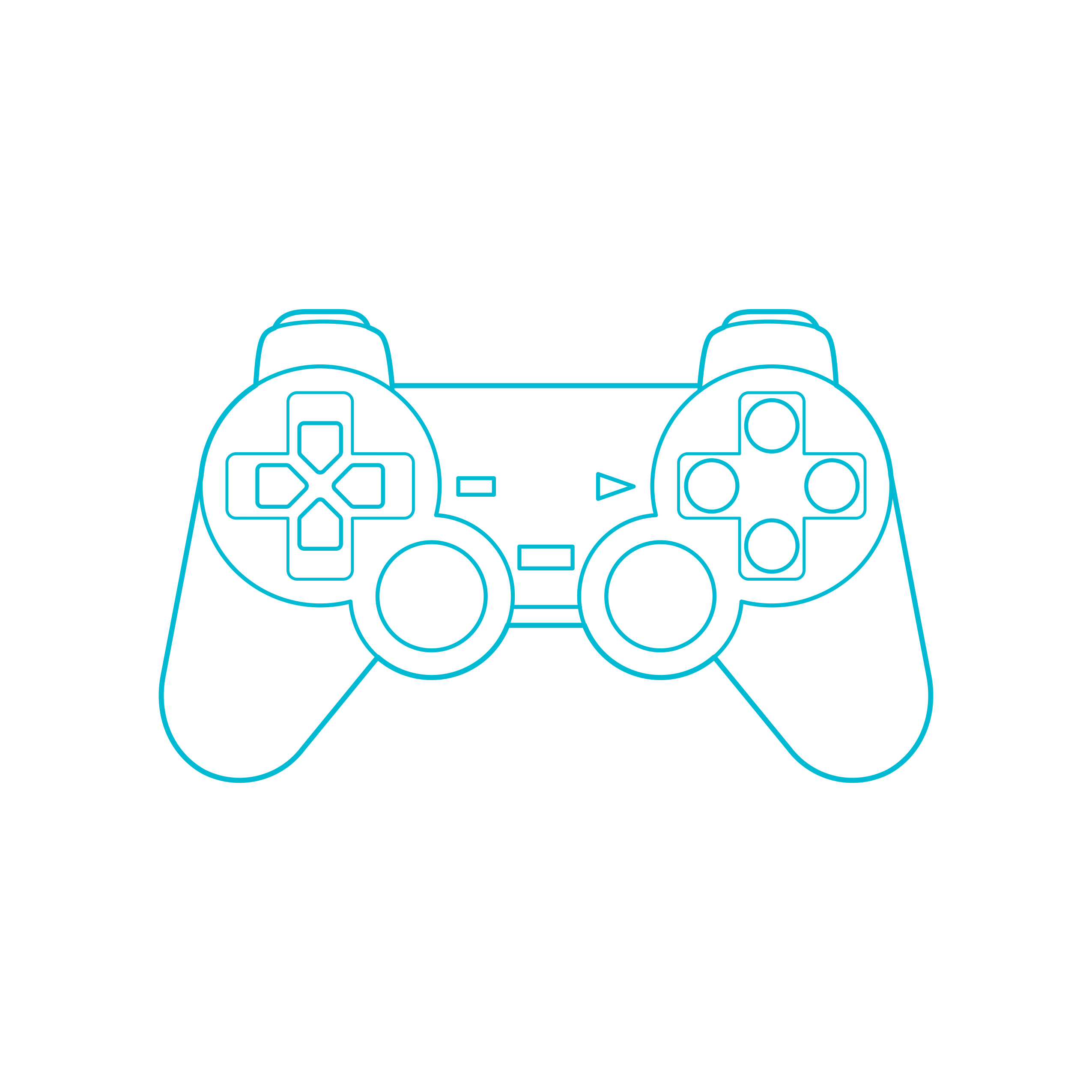 Digital Video Game Controllers Dualshock 2 Clean Outline Svg Vector Free Vectors